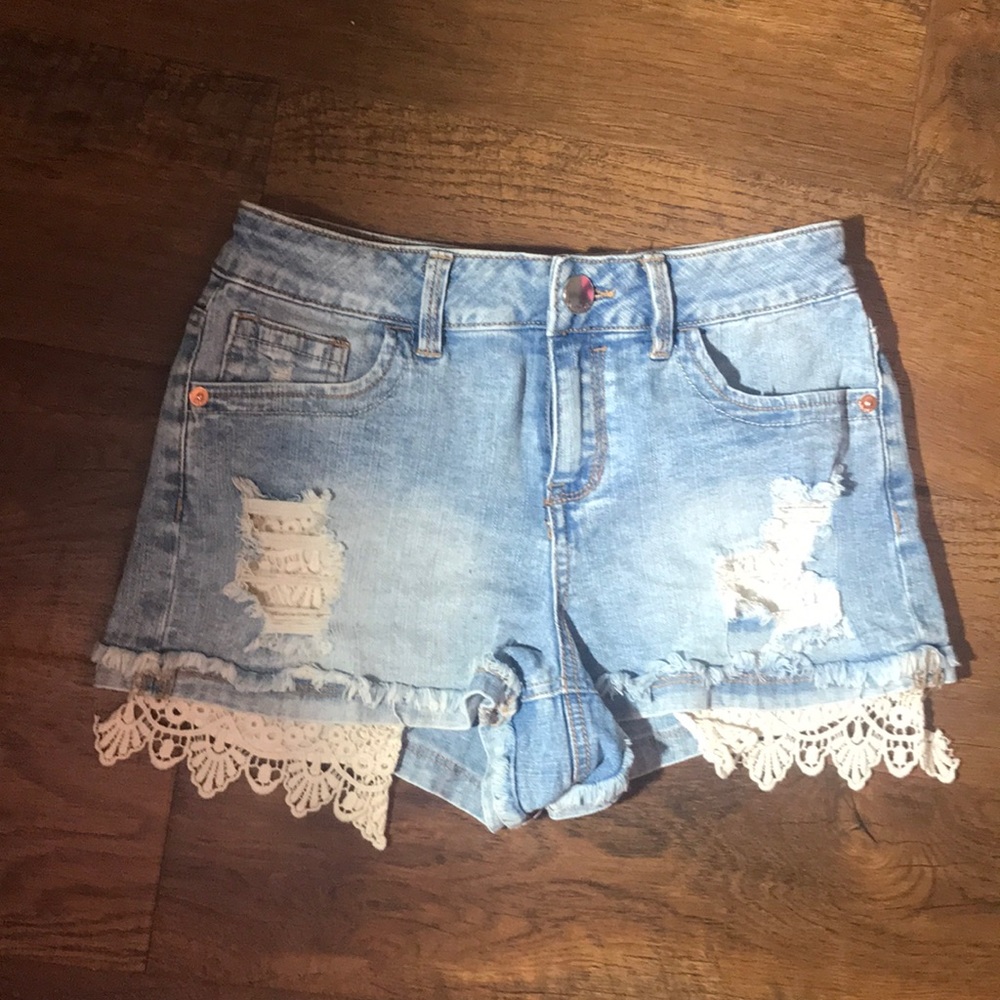 Lacey jean shorts